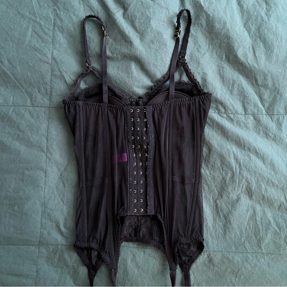 Agent Provocateur Black Lace Corset - Picture 11 of 14